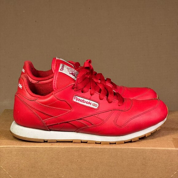 Reebok Classics Nylon Red Sneakers Women’s Size US 6 – Excellent Condition - Picture 1 of 5